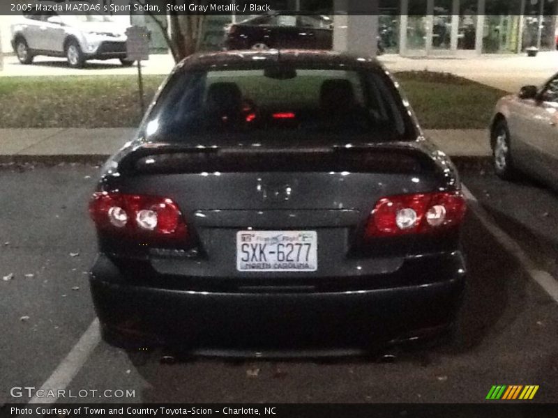Steel Gray Metallic / Black 2005 Mazda MAZDA6 s Sport Sedan