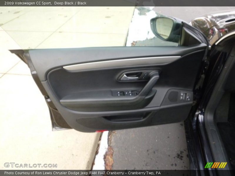 Deep Black / Black 2009 Volkswagen CC Sport