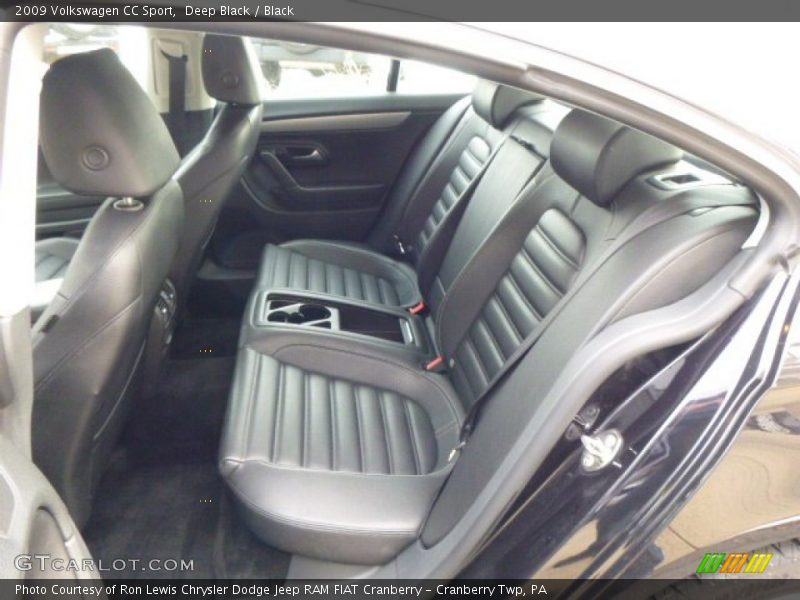 Deep Black / Black 2009 Volkswagen CC Sport