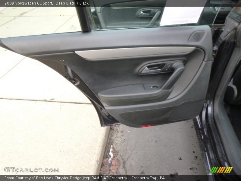 Deep Black / Black 2009 Volkswagen CC Sport