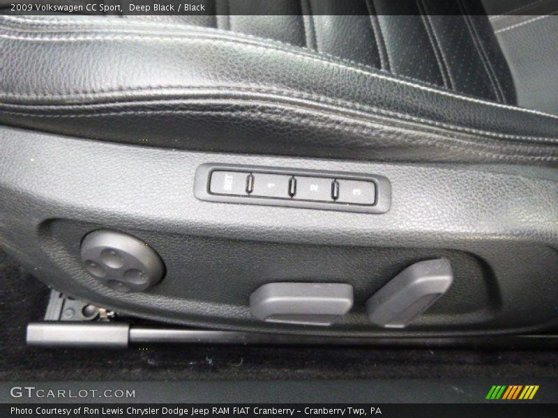 Deep Black / Black 2009 Volkswagen CC Sport