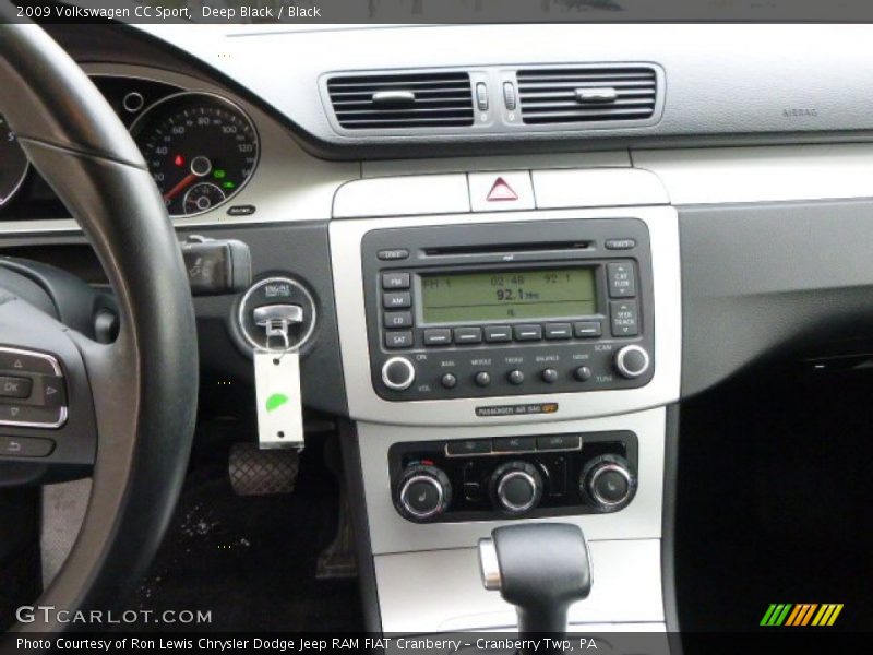 Deep Black / Black 2009 Volkswagen CC Sport