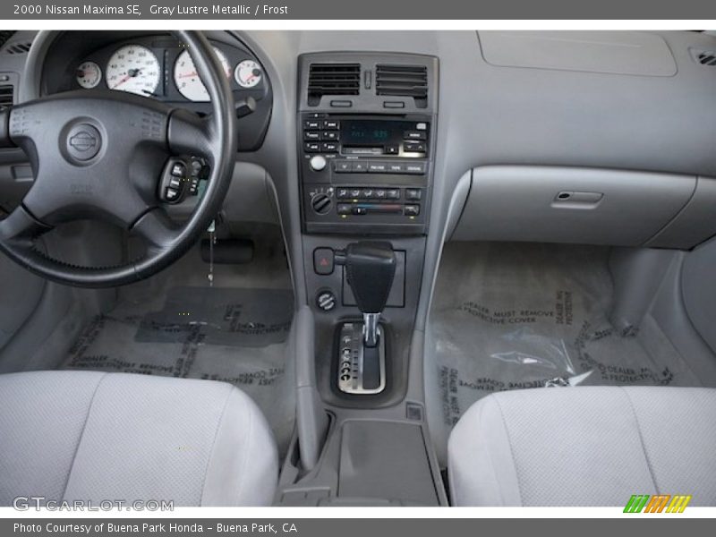 Gray Lustre Metallic / Frost 2000 Nissan Maxima SE