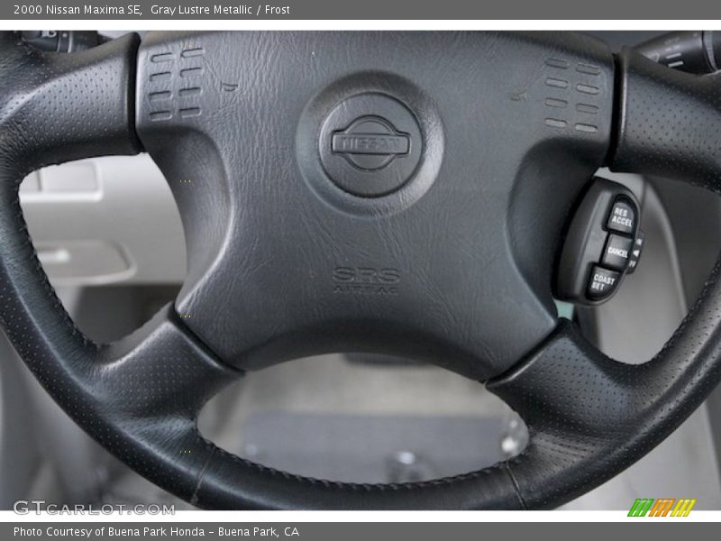 Gray Lustre Metallic / Frost 2000 Nissan Maxima SE