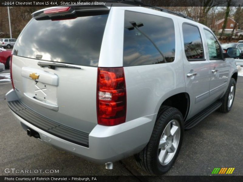 Silver Ice Metallic / Ebony 2014 Chevrolet Tahoe LS 4x4