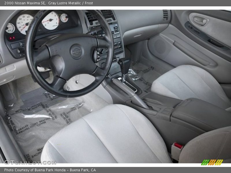 Gray Lustre Metallic / Frost 2000 Nissan Maxima SE