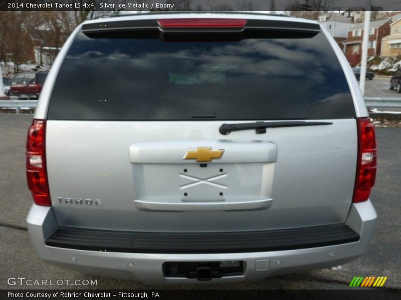 Silver Ice Metallic / Ebony 2014 Chevrolet Tahoe LS 4x4