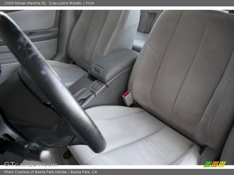Gray Lustre Metallic / Frost 2000 Nissan Maxima SE