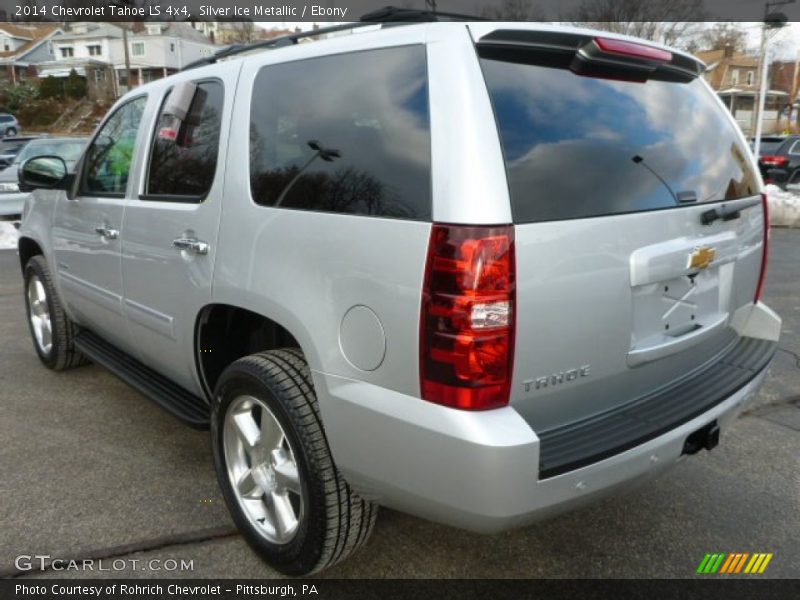 Silver Ice Metallic / Ebony 2014 Chevrolet Tahoe LS 4x4
