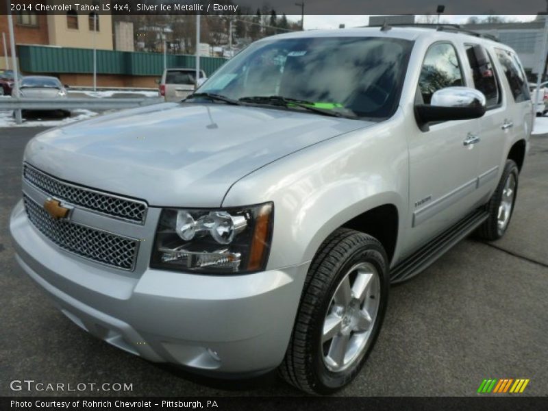 Silver Ice Metallic / Ebony 2014 Chevrolet Tahoe LS 4x4