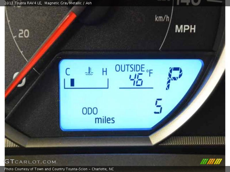 Magnetic Gray Metallic / Ash 2013 Toyota RAV4 LE