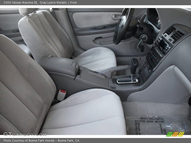 Gray Lustre Metallic / Frost 2000 Nissan Maxima SE