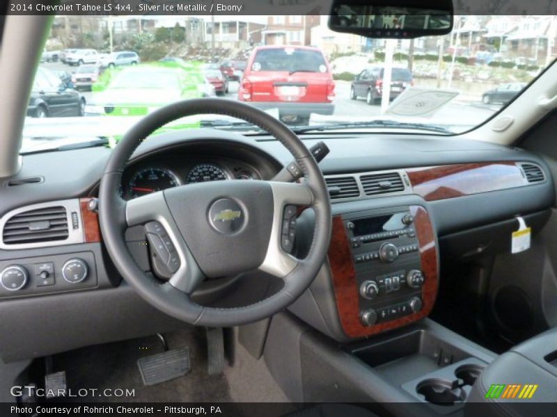 Silver Ice Metallic / Ebony 2014 Chevrolet Tahoe LS 4x4