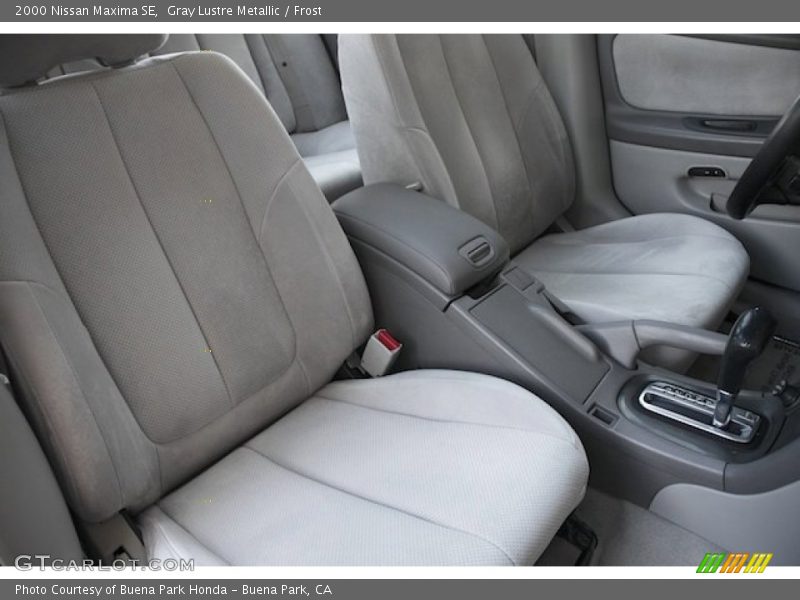 Gray Lustre Metallic / Frost 2000 Nissan Maxima SE