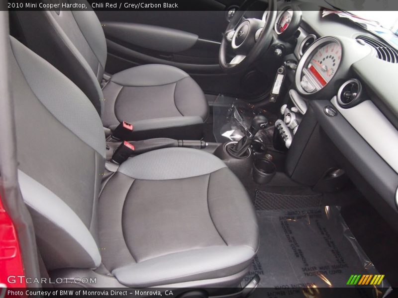Chili Red / Grey/Carbon Black 2010 Mini Cooper Hardtop