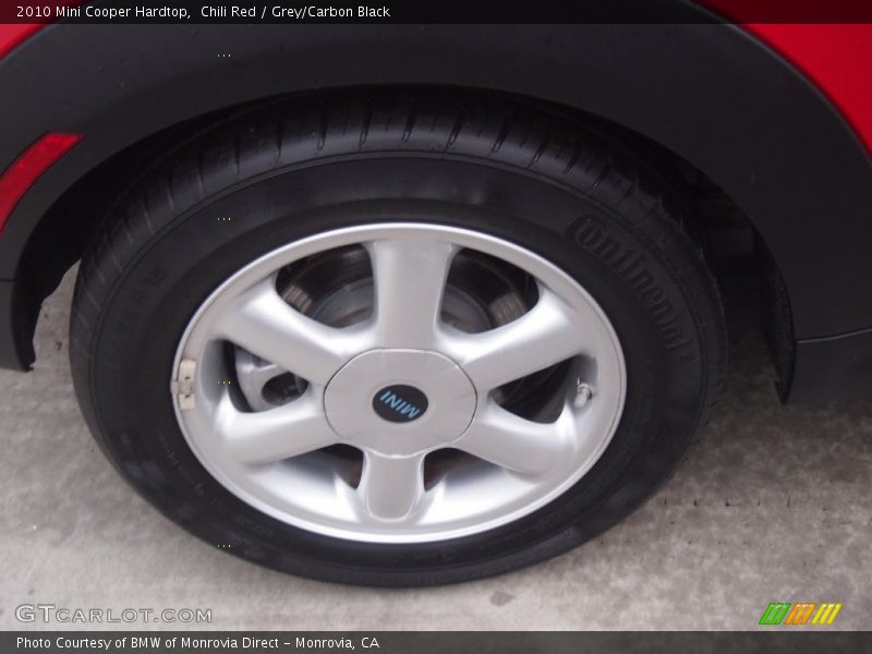 Chili Red / Grey/Carbon Black 2010 Mini Cooper Hardtop