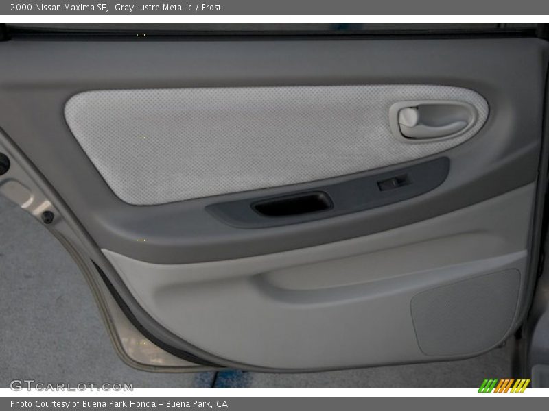 Gray Lustre Metallic / Frost 2000 Nissan Maxima SE