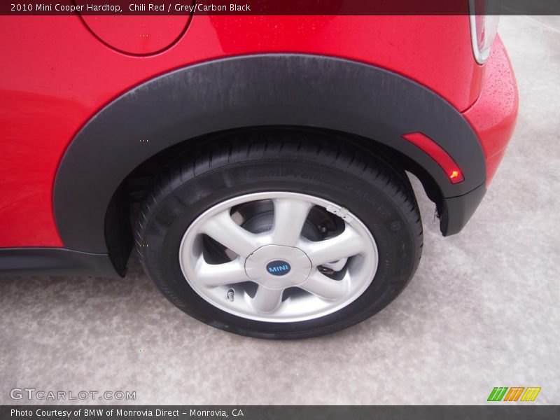 Chili Red / Grey/Carbon Black 2010 Mini Cooper Hardtop