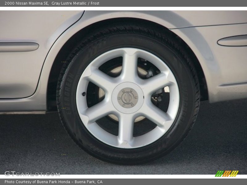 Gray Lustre Metallic / Frost 2000 Nissan Maxima SE