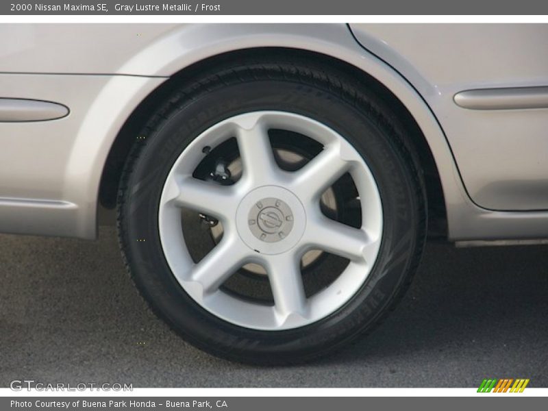 Gray Lustre Metallic / Frost 2000 Nissan Maxima SE