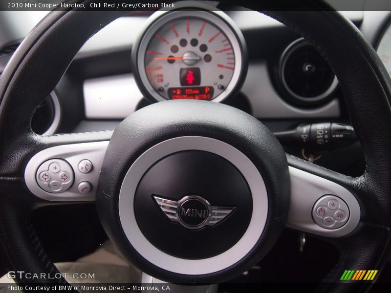 Chili Red / Grey/Carbon Black 2010 Mini Cooper Hardtop