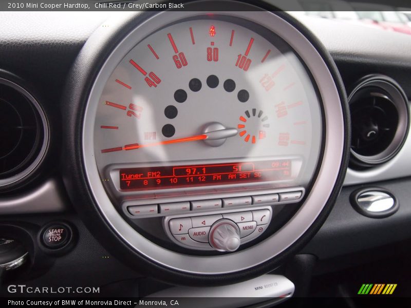 Chili Red / Grey/Carbon Black 2010 Mini Cooper Hardtop