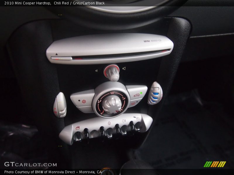Chili Red / Grey/Carbon Black 2010 Mini Cooper Hardtop