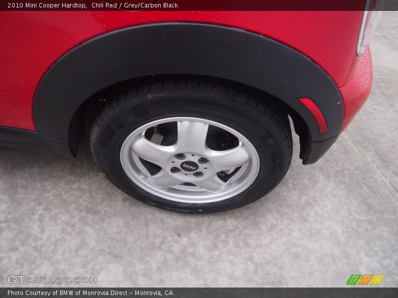 Chili Red / Grey/Carbon Black 2010 Mini Cooper Hardtop