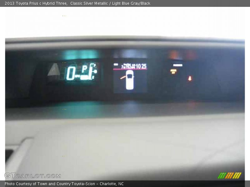 Classic Silver Metallic / Light Blue Gray/Black 2013 Toyota Prius c Hybrid Three
