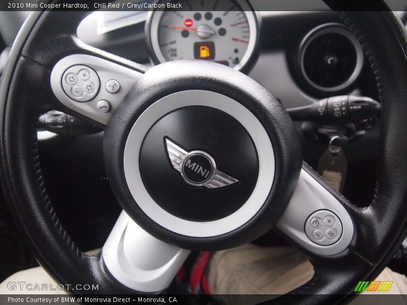 Chili Red / Grey/Carbon Black 2010 Mini Cooper Hardtop