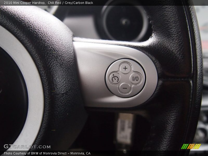 Chili Red / Grey/Carbon Black 2010 Mini Cooper Hardtop