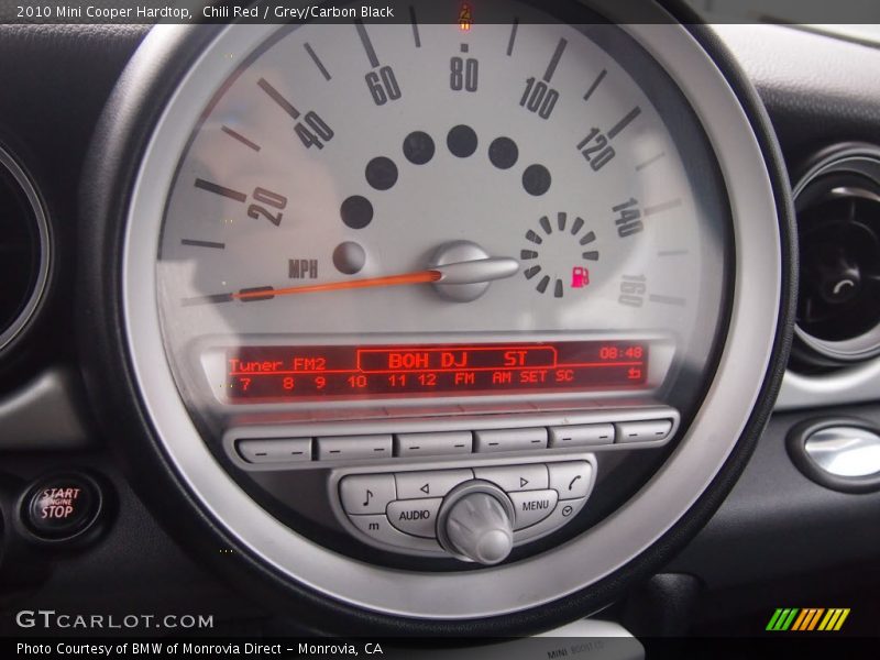 Chili Red / Grey/Carbon Black 2010 Mini Cooper Hardtop