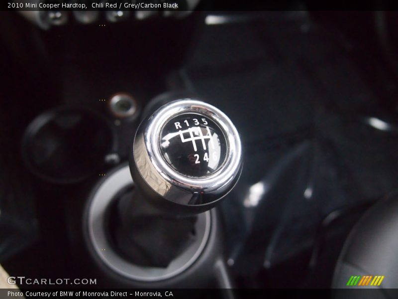 Chili Red / Grey/Carbon Black 2010 Mini Cooper Hardtop