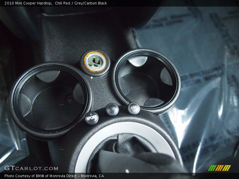 Chili Red / Grey/Carbon Black 2010 Mini Cooper Hardtop