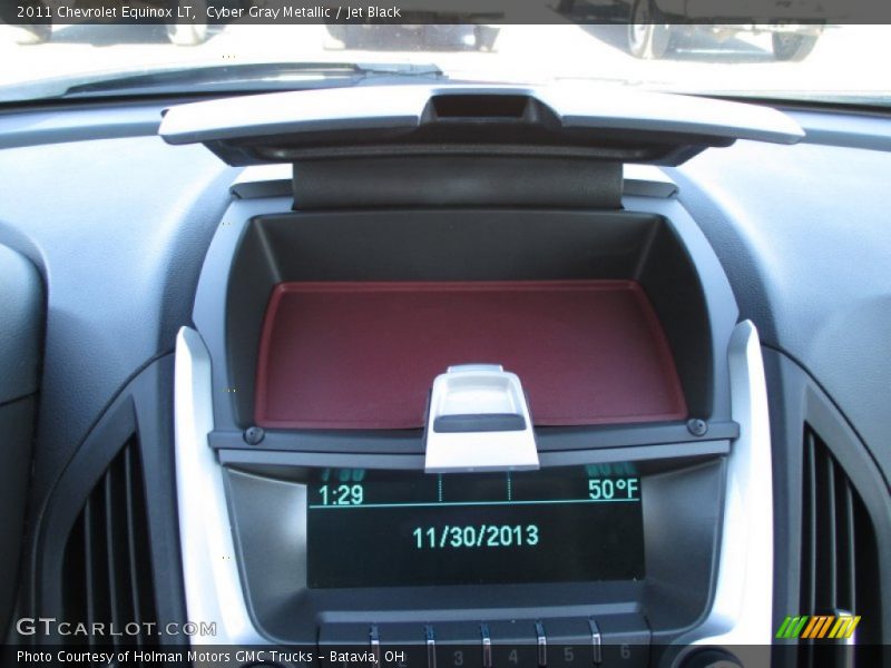 Cyber Gray Metallic / Jet Black 2011 Chevrolet Equinox LT
