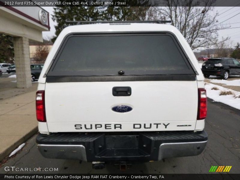 Oxford White / Steel 2012 Ford F350 Super Duty XLT Crew Cab 4x4