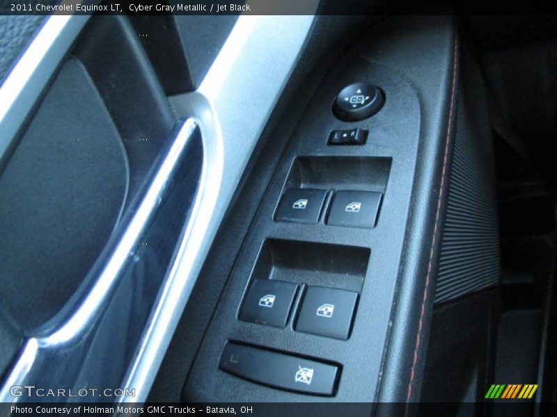Cyber Gray Metallic / Jet Black 2011 Chevrolet Equinox LT