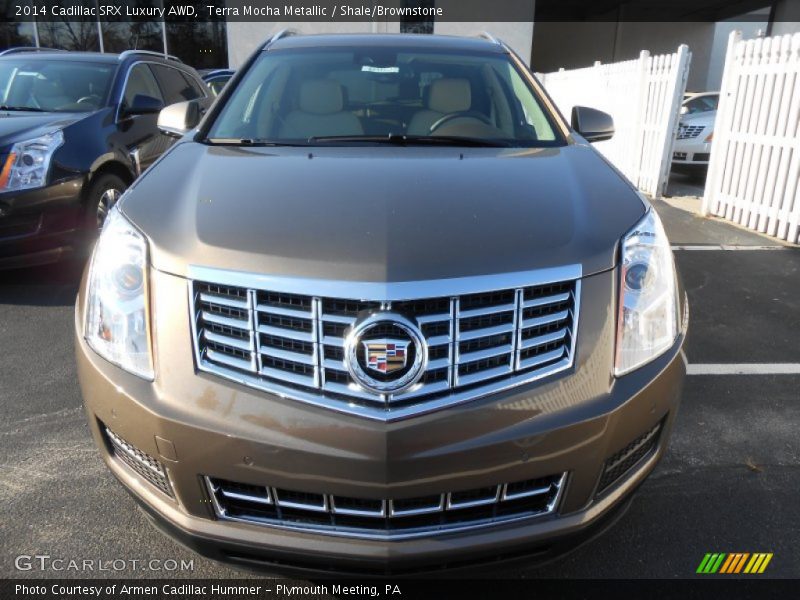 Terra Mocha Metallic / Shale/Brownstone 2014 Cadillac SRX Luxury AWD