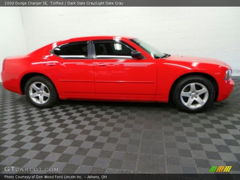 TorRed / Dark Slate Gray/Light Slate Gray 2009 Dodge Charger SE
