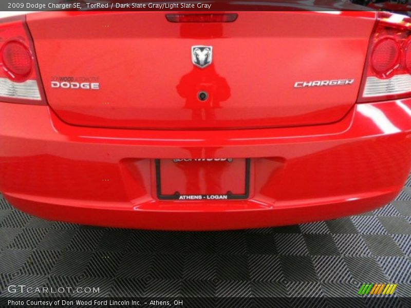 TorRed / Dark Slate Gray/Light Slate Gray 2009 Dodge Charger SE