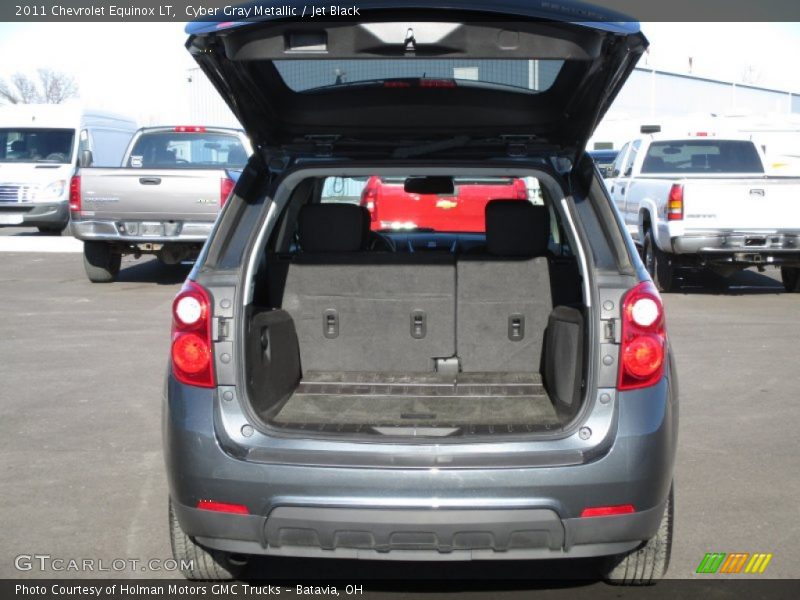 Cyber Gray Metallic / Jet Black 2011 Chevrolet Equinox LT