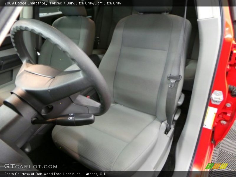 TorRed / Dark Slate Gray/Light Slate Gray 2009 Dodge Charger SE