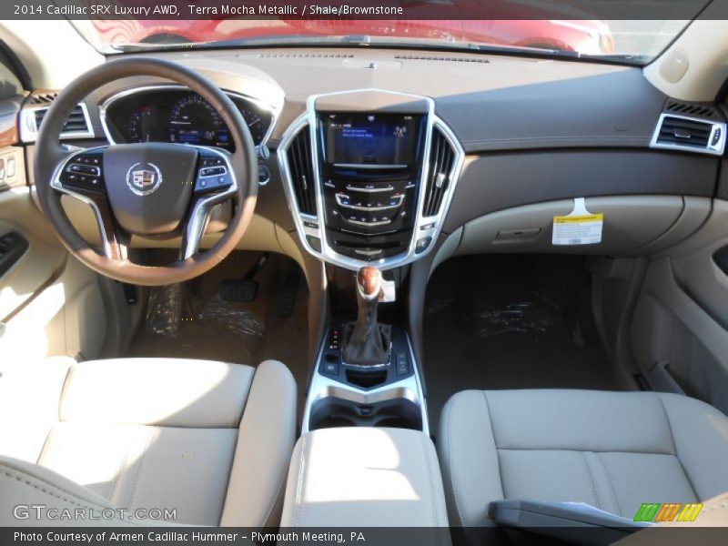Terra Mocha Metallic / Shale/Brownstone 2014 Cadillac SRX Luxury AWD