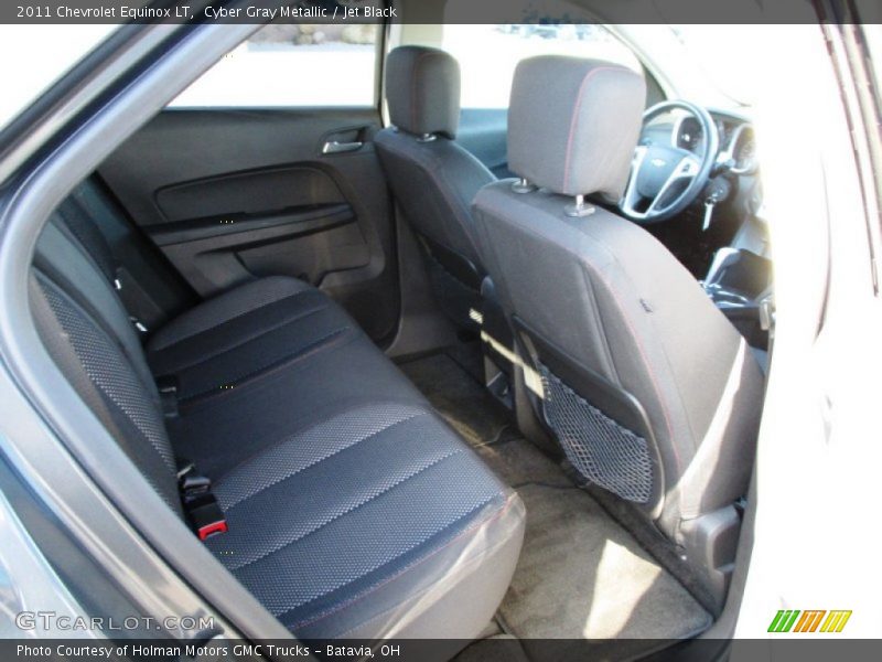 Cyber Gray Metallic / Jet Black 2011 Chevrolet Equinox LT