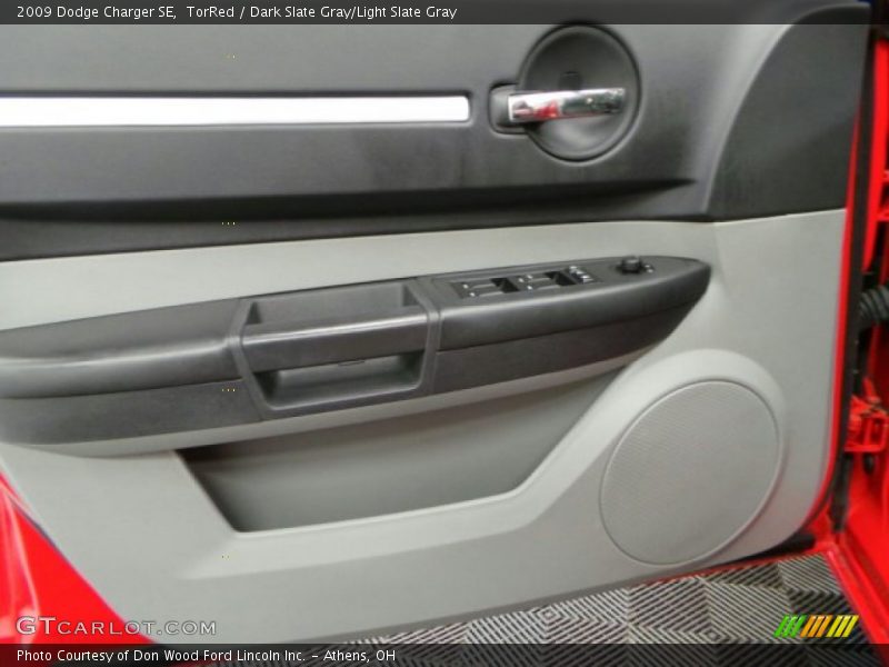 TorRed / Dark Slate Gray/Light Slate Gray 2009 Dodge Charger SE