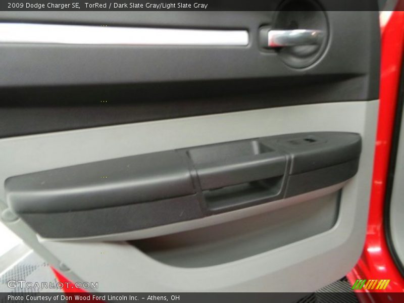 TorRed / Dark Slate Gray/Light Slate Gray 2009 Dodge Charger SE