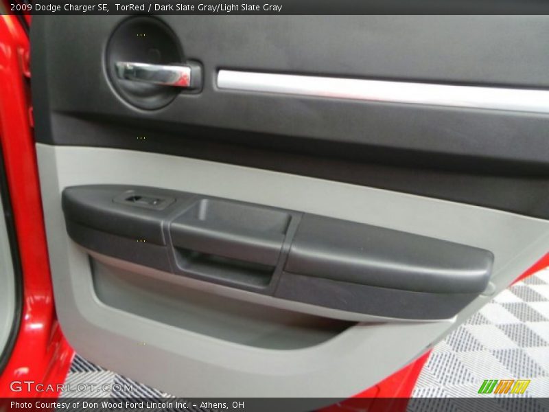 TorRed / Dark Slate Gray/Light Slate Gray 2009 Dodge Charger SE