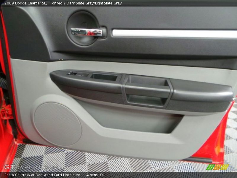 TorRed / Dark Slate Gray/Light Slate Gray 2009 Dodge Charger SE
