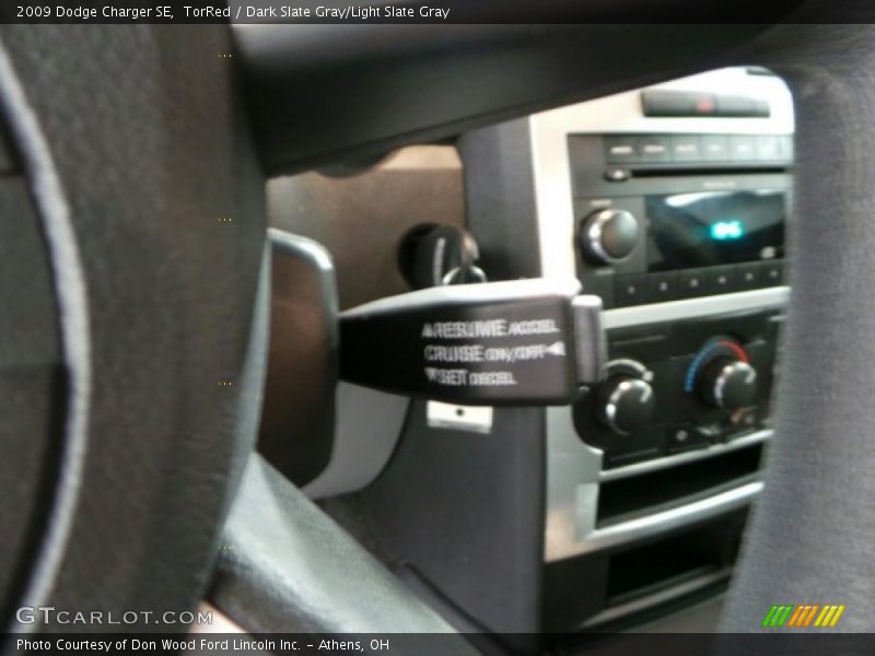 TorRed / Dark Slate Gray/Light Slate Gray 2009 Dodge Charger SE