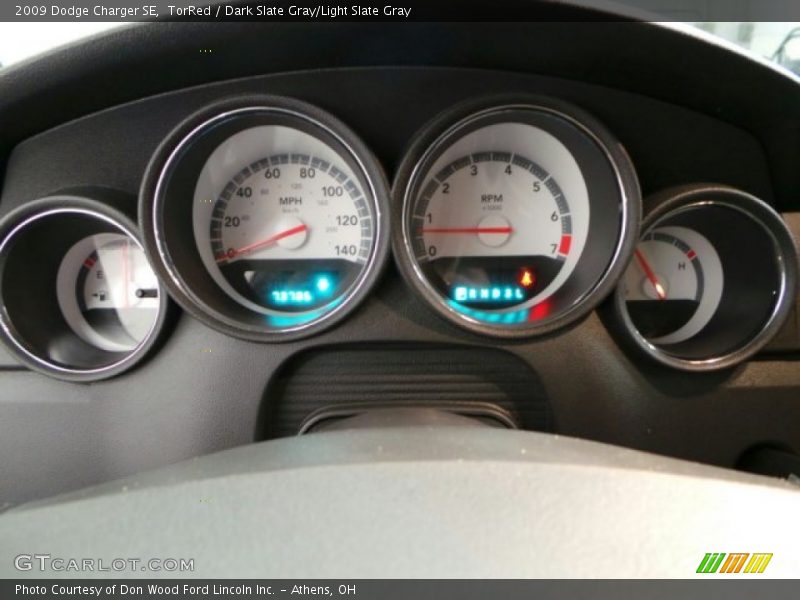 TorRed / Dark Slate Gray/Light Slate Gray 2009 Dodge Charger SE